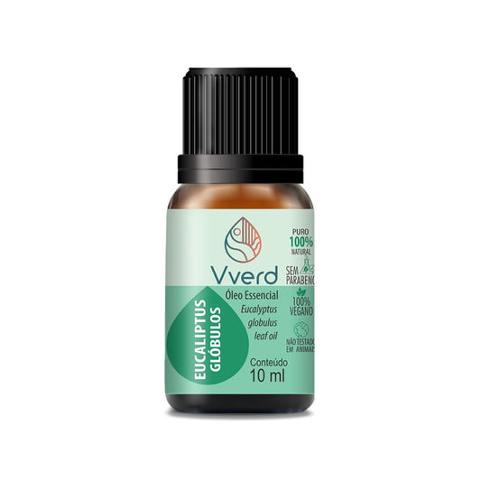 ÓLEO ESSENCIAL EUCALIPTUS GLÓBULOS 10ML VVERD