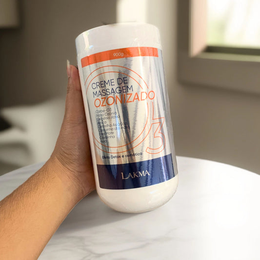 CREME DE MASSAGEM OZONIZADO - 900gr LAKMA