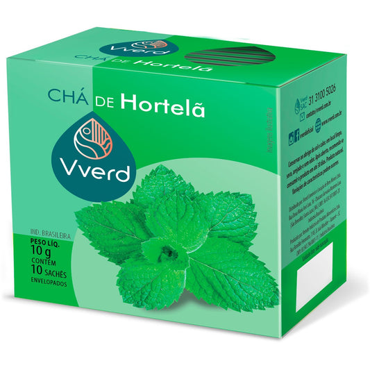CHA DE HORTELA 10g VVERD