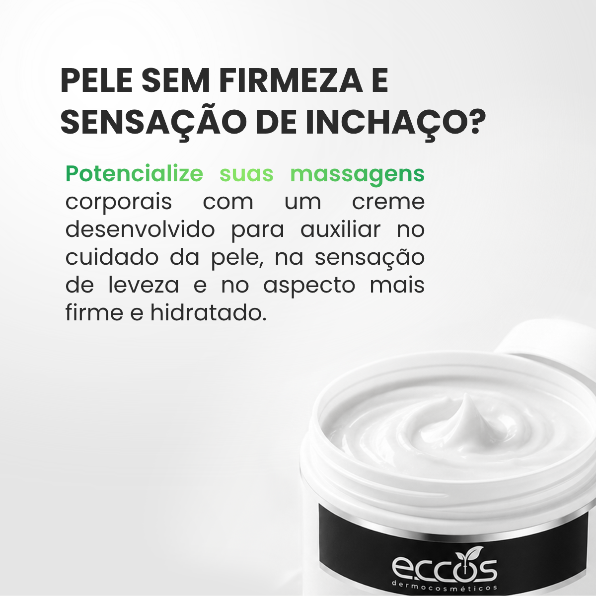 CREME PARA MASSAGEM OZÔNIO CREAM 1KG ECCOS