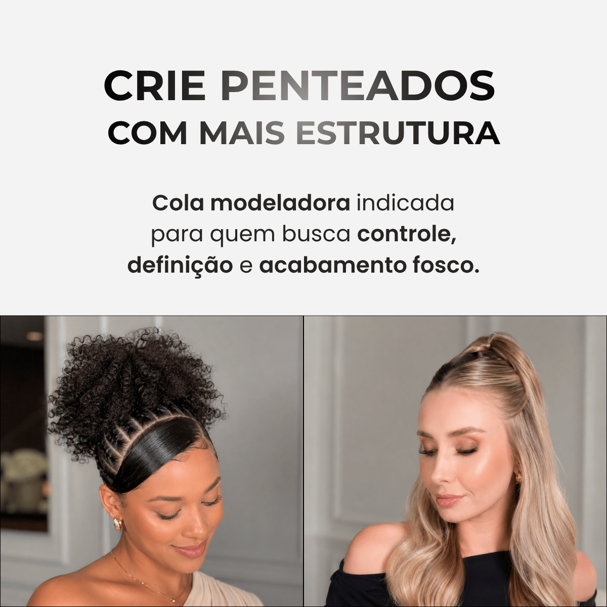 Pomada Fixadora K.Pro Glue 90g Efeito Matte Fixação Extraforte