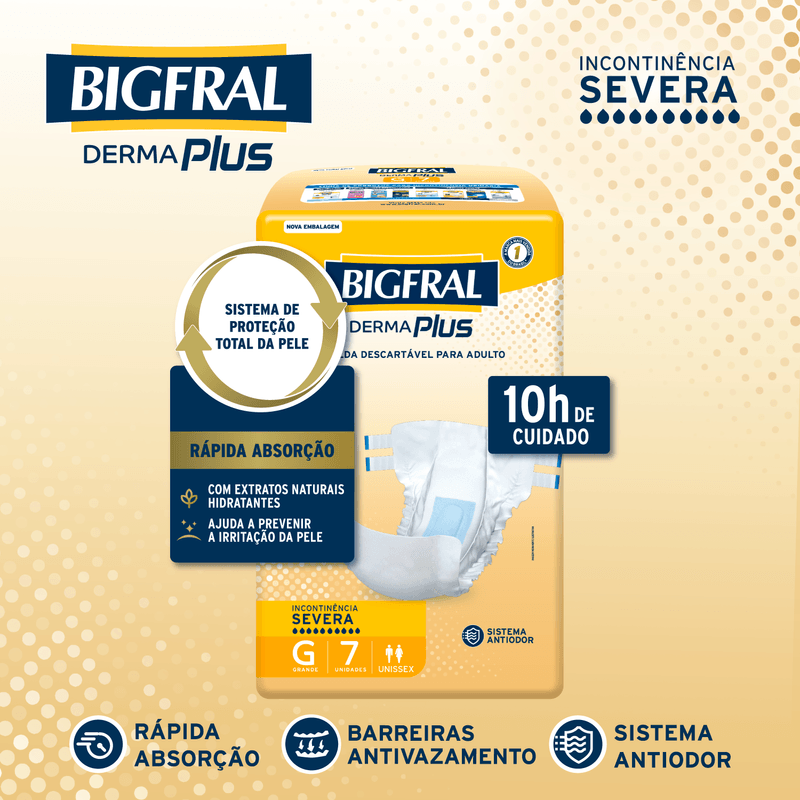 Bigfral Derma Plus G com 7 Unidades