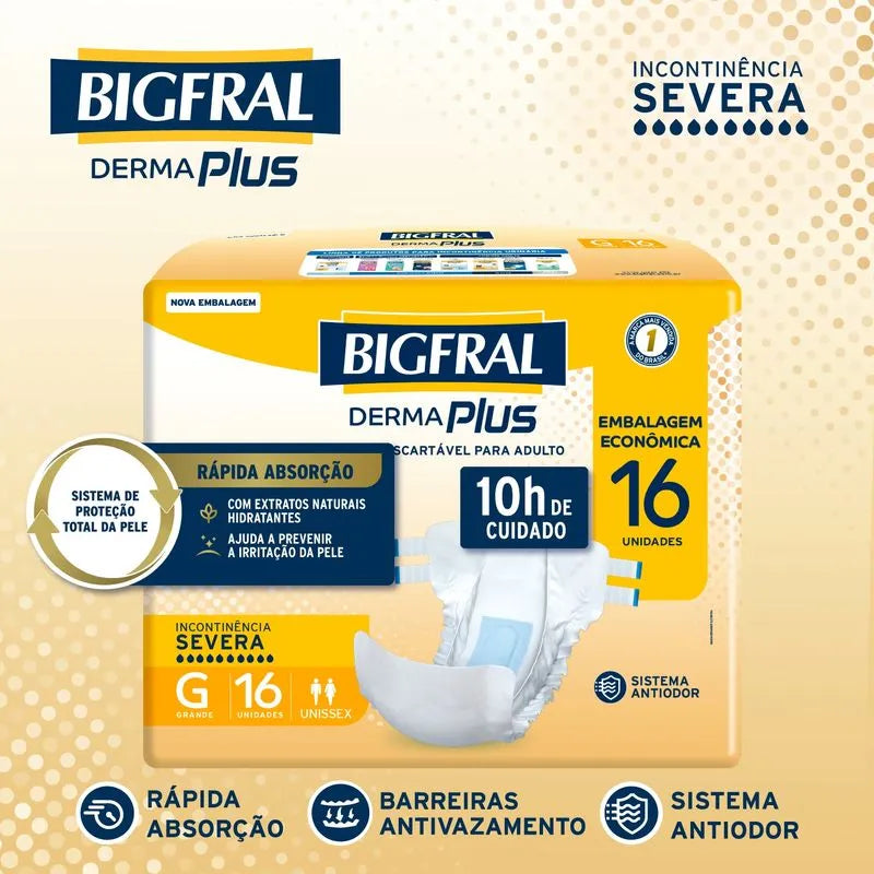 Bigfral Derma Plus G com 16 Unidades