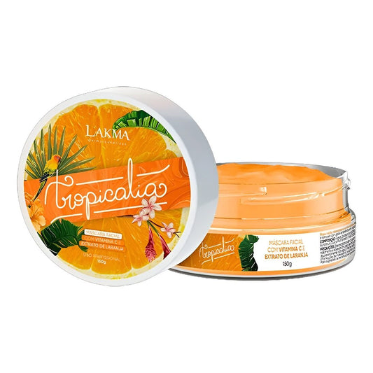 MASCARA  FACIAL TROPICALIA LARANJA - 150G LAKMA