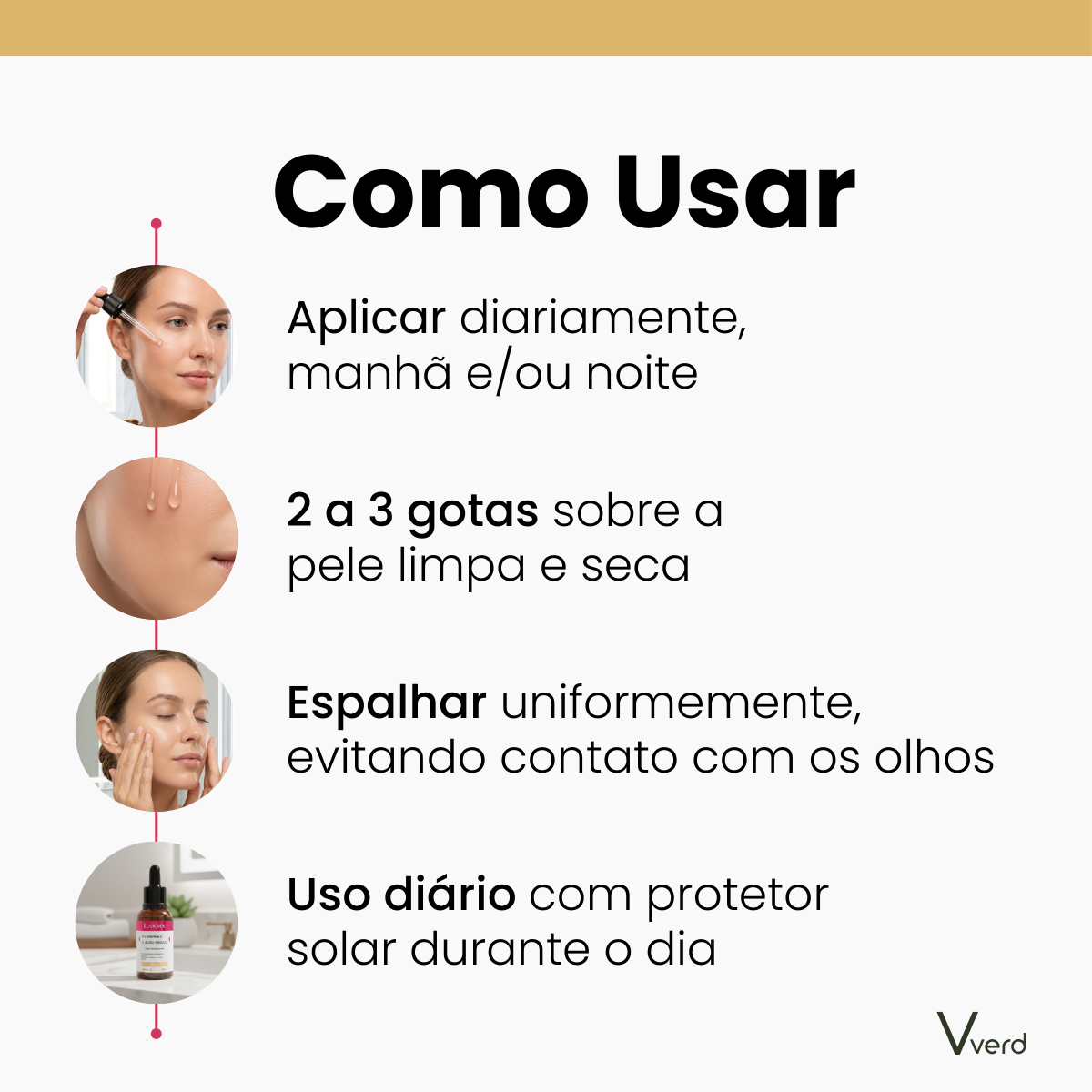 SÉRUM FACIAL VITAMINA C 10% + ÁCIDO FERÚLICO 1% – 30ml LAKMA