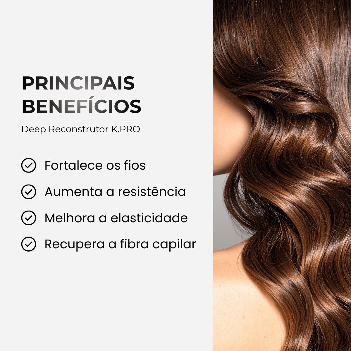 K.Pro Deep Reconstrutor Tratamento Cinza/Preto