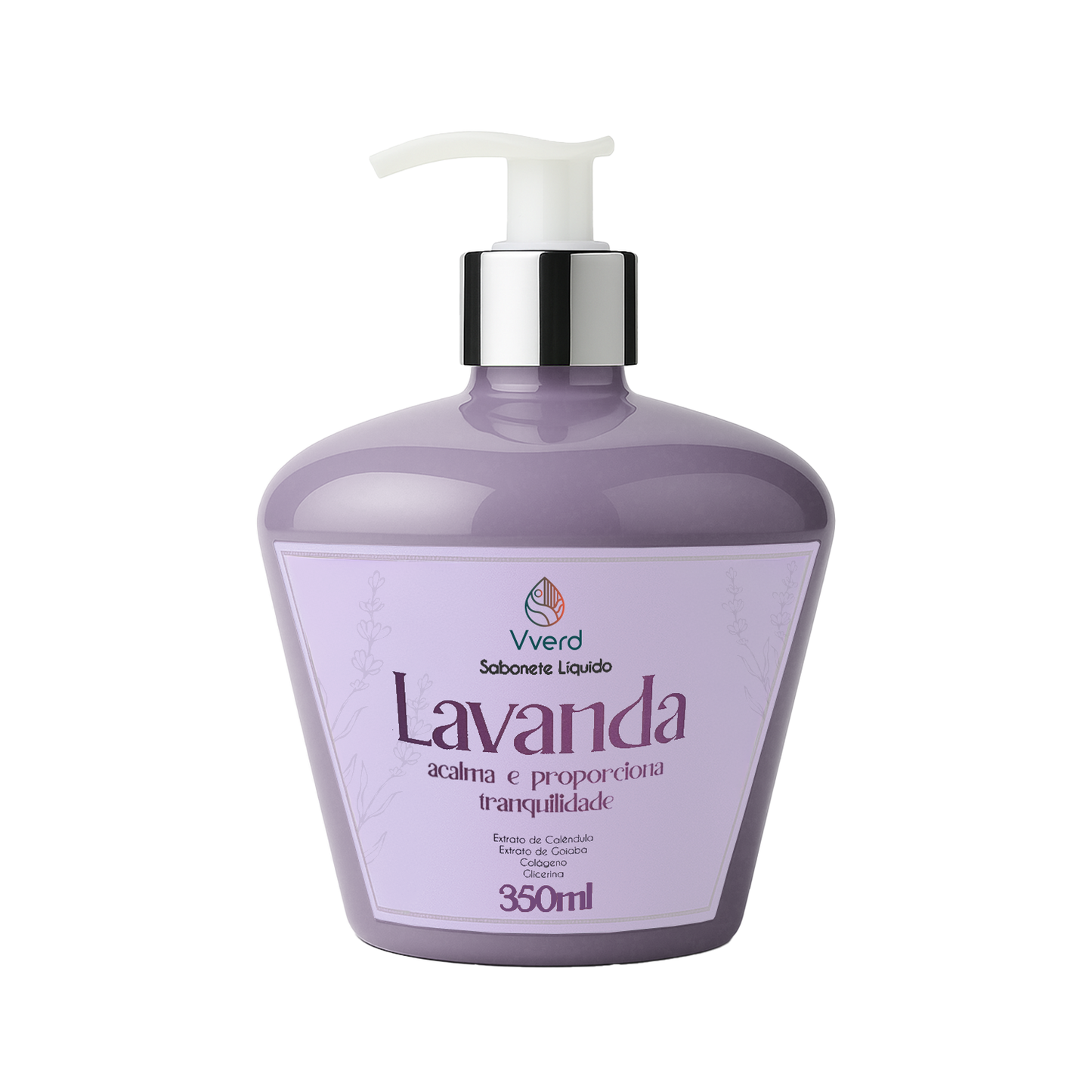 SABONETE LIQUIDO LAVANDA 350 ML VVERD