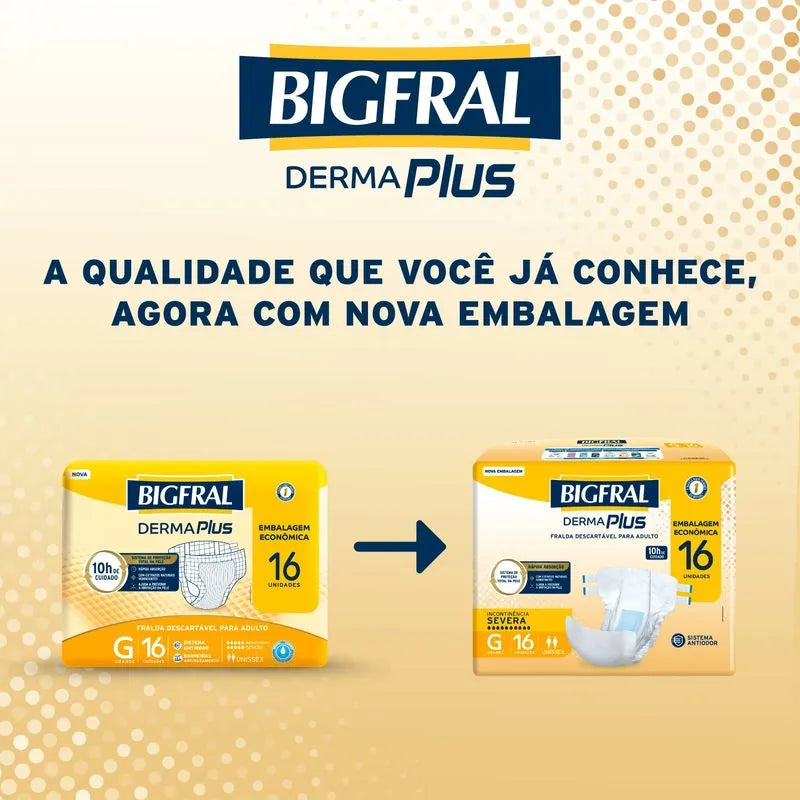 Bigfral Derma Plus G com 16 Unidades