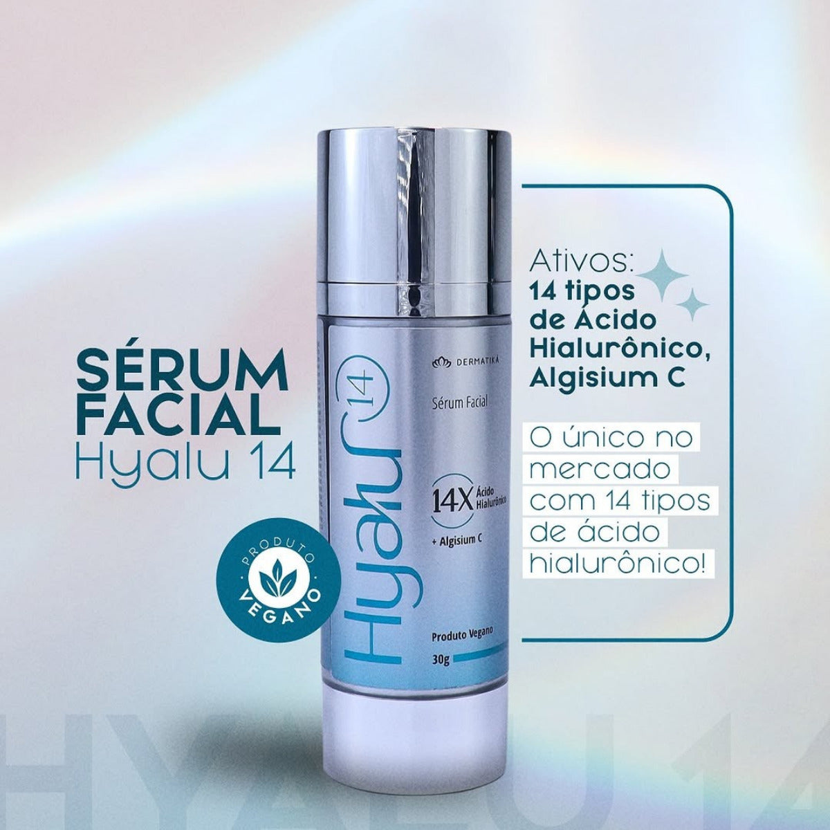 SERUM FACIAL HYALU 14D 30g DERMATIKA