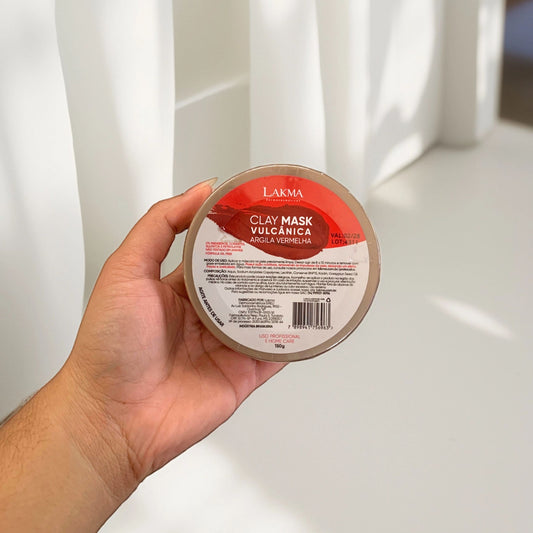 CLAY MASK VULCANICA - ARGILA VERMELHA - 150g LAKMA