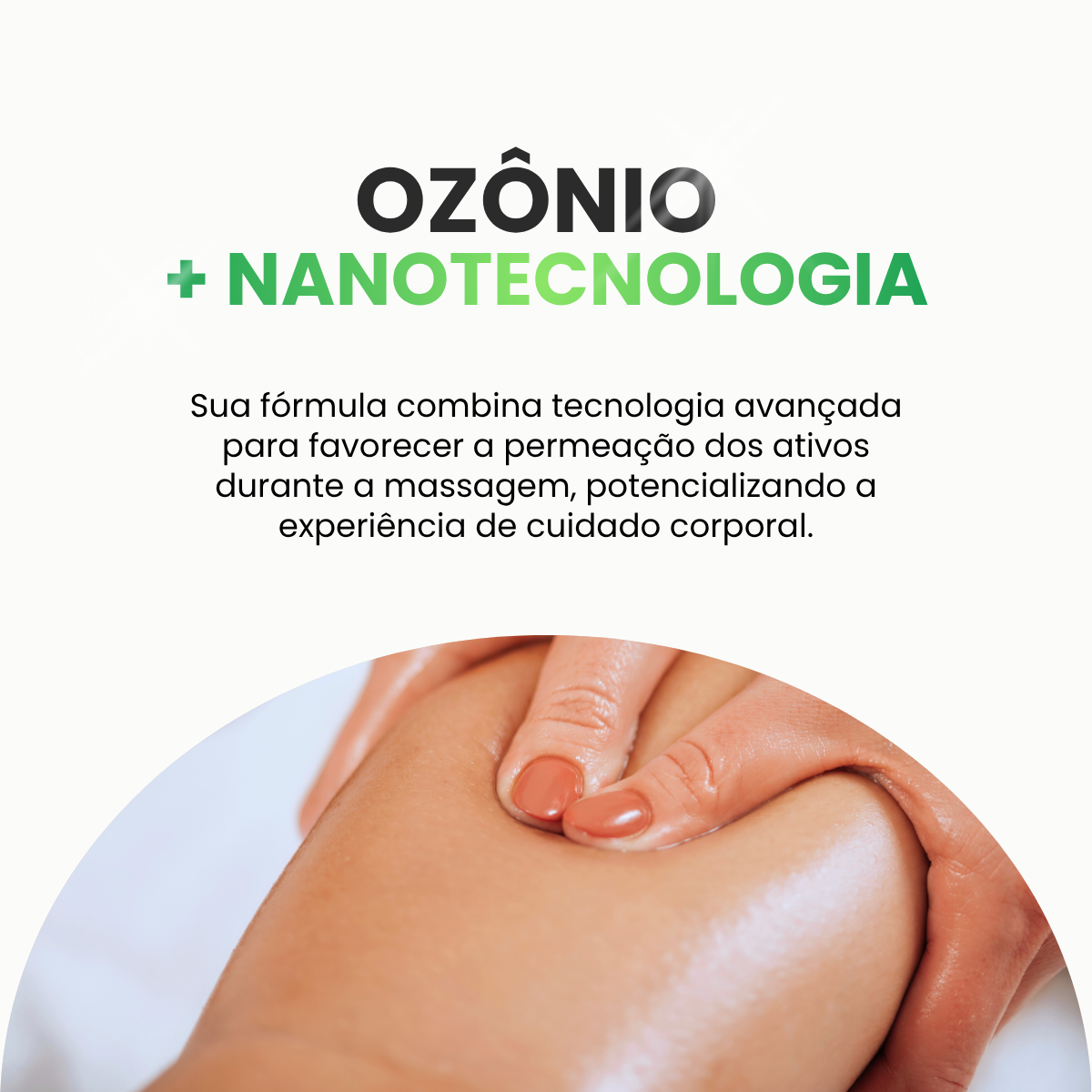 CREME PARA MASSAGEM OZÔNIO CREAM 1KG ECCOS