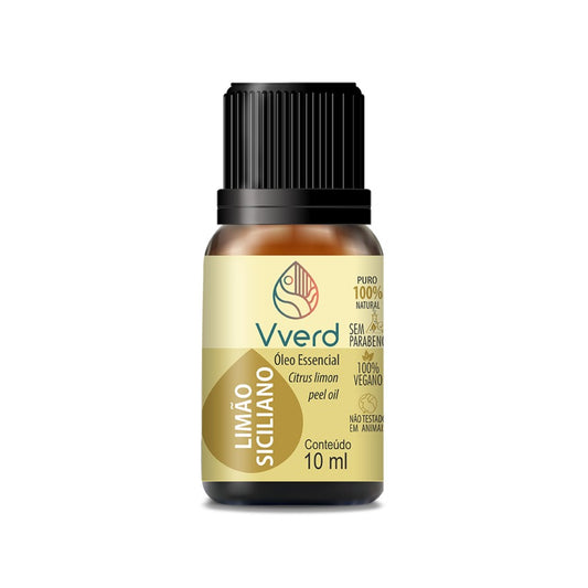 ÓLEO ESSENCIAL LIMÃO SICILIANO 10ML VVERD