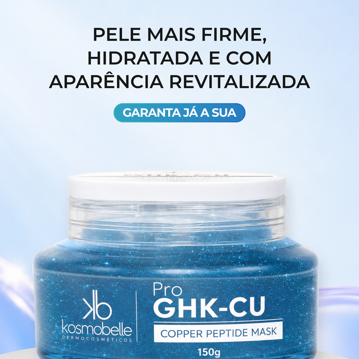 Máscara Pro GHK-CU Kosmobelle 150g Hidratação e Revitalização Facial