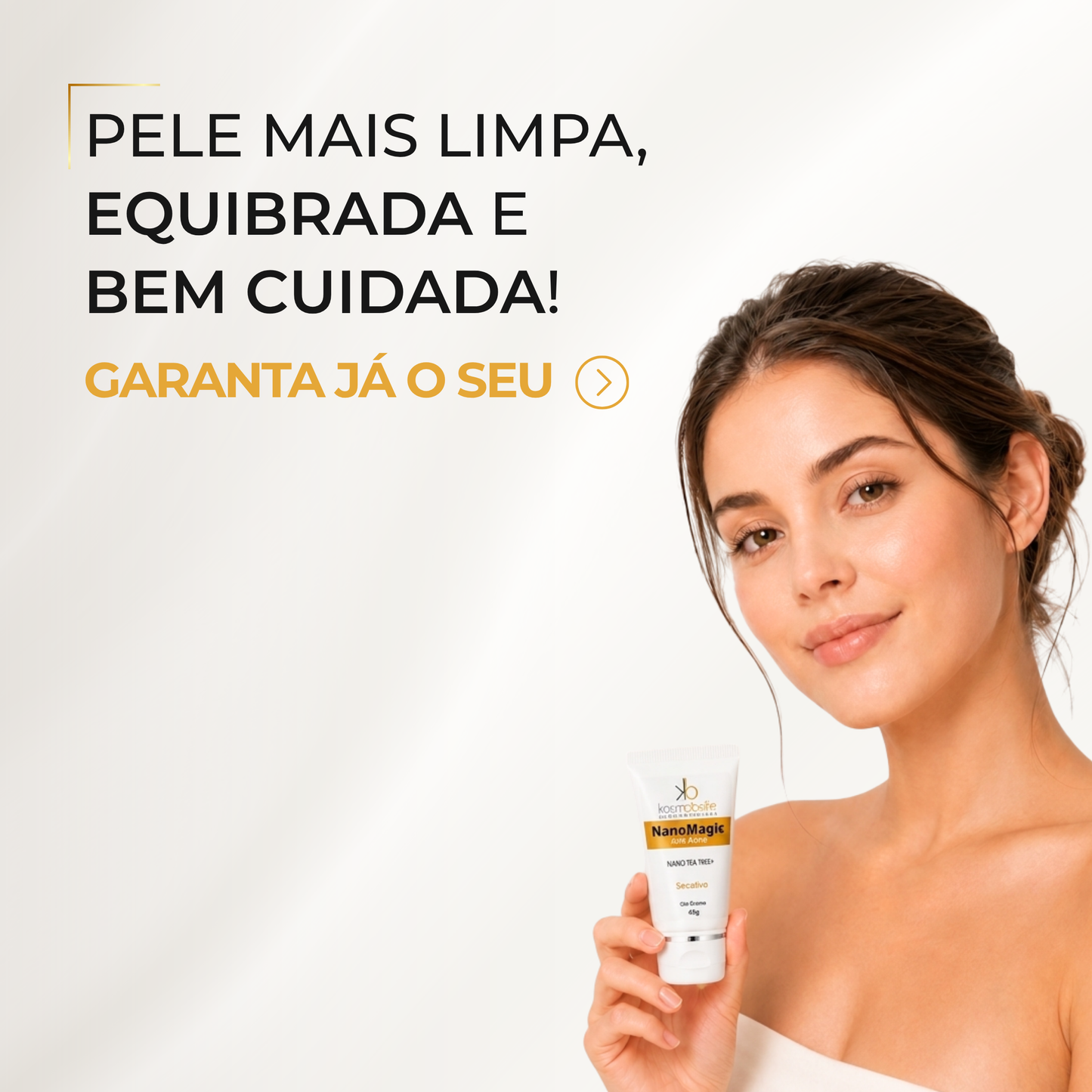 Nano Magic Anti Acne Kosmobelle 45g Controle da Oleosidade Facial