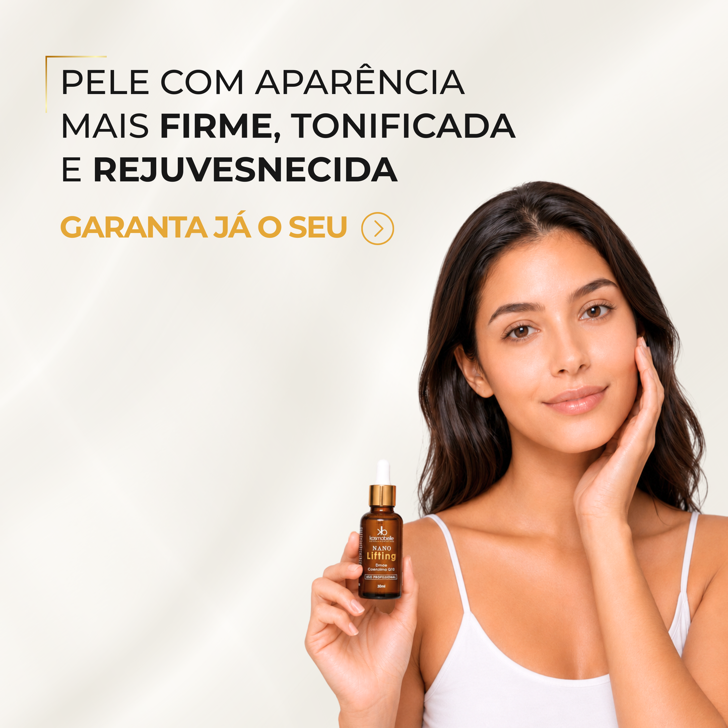 Sérum Nano Lifting Kosmobelle 30ml Firmeza e Elasticidade Facial