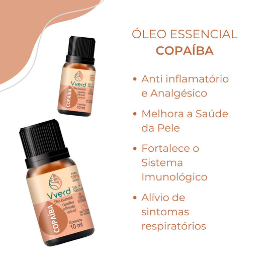 ÓLEO ESSENCIAL COPAÍBA 10ML VVERD