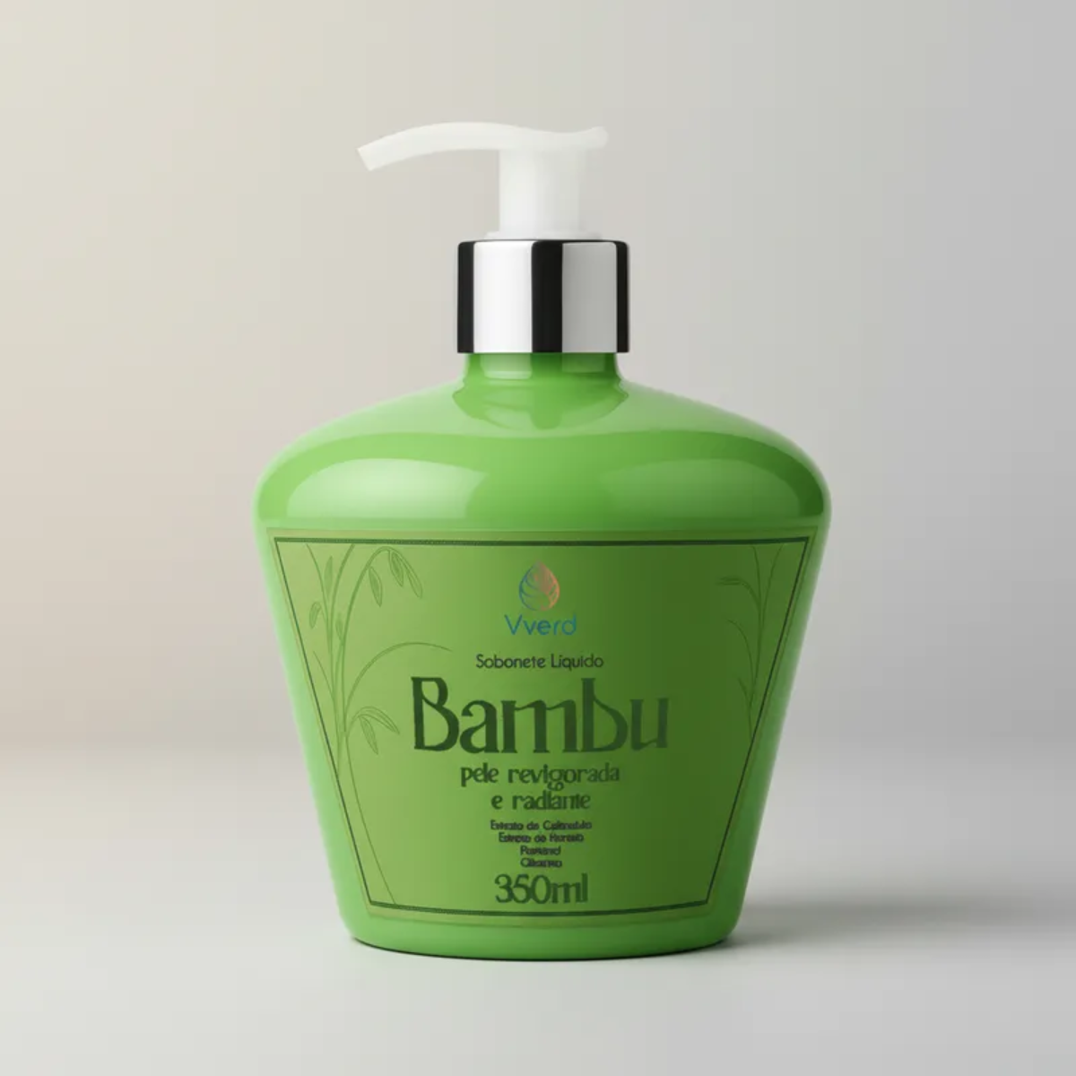 SABONETE LIQUIDO BAMBU 350 ML VVERD
