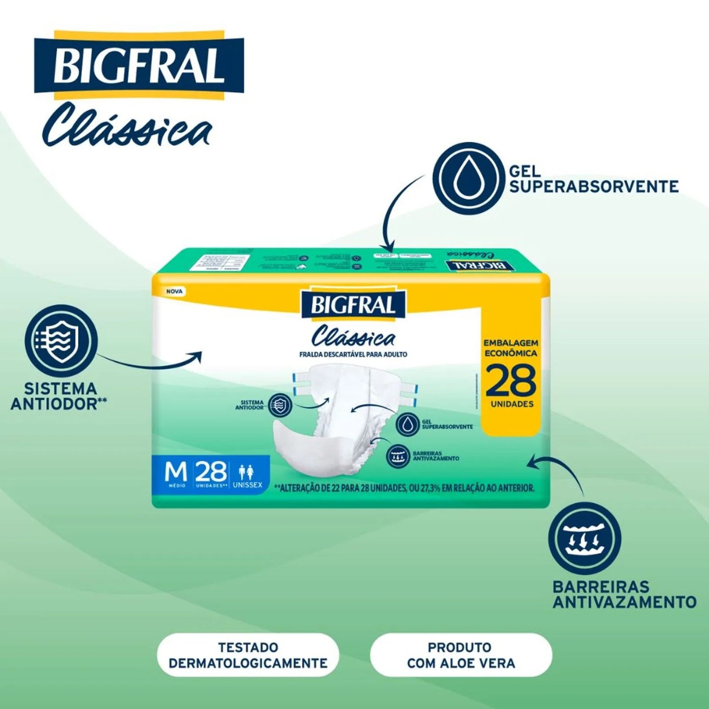 Bigfral Clássica Econômica M com 28 Unidades