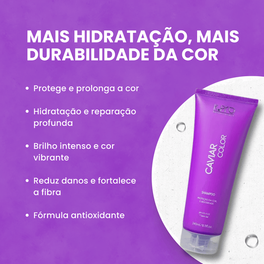 CAVIAR COLOR SHAMPOO CREAM 240ML K.PRO