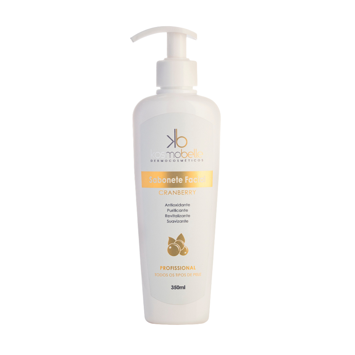 SABONETE FACIAL CRANBERRY 350ML KOSMOBELLE