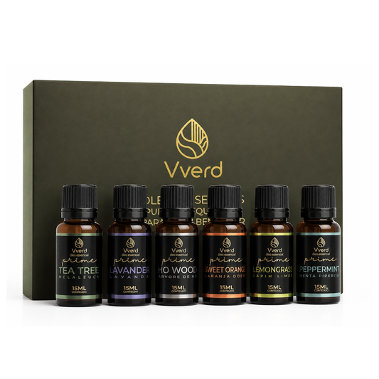 KIT LINHA PRIME VVERD COM 6 ÓLEOS ESSENCIAIS | MONTE SUA VERSÃO