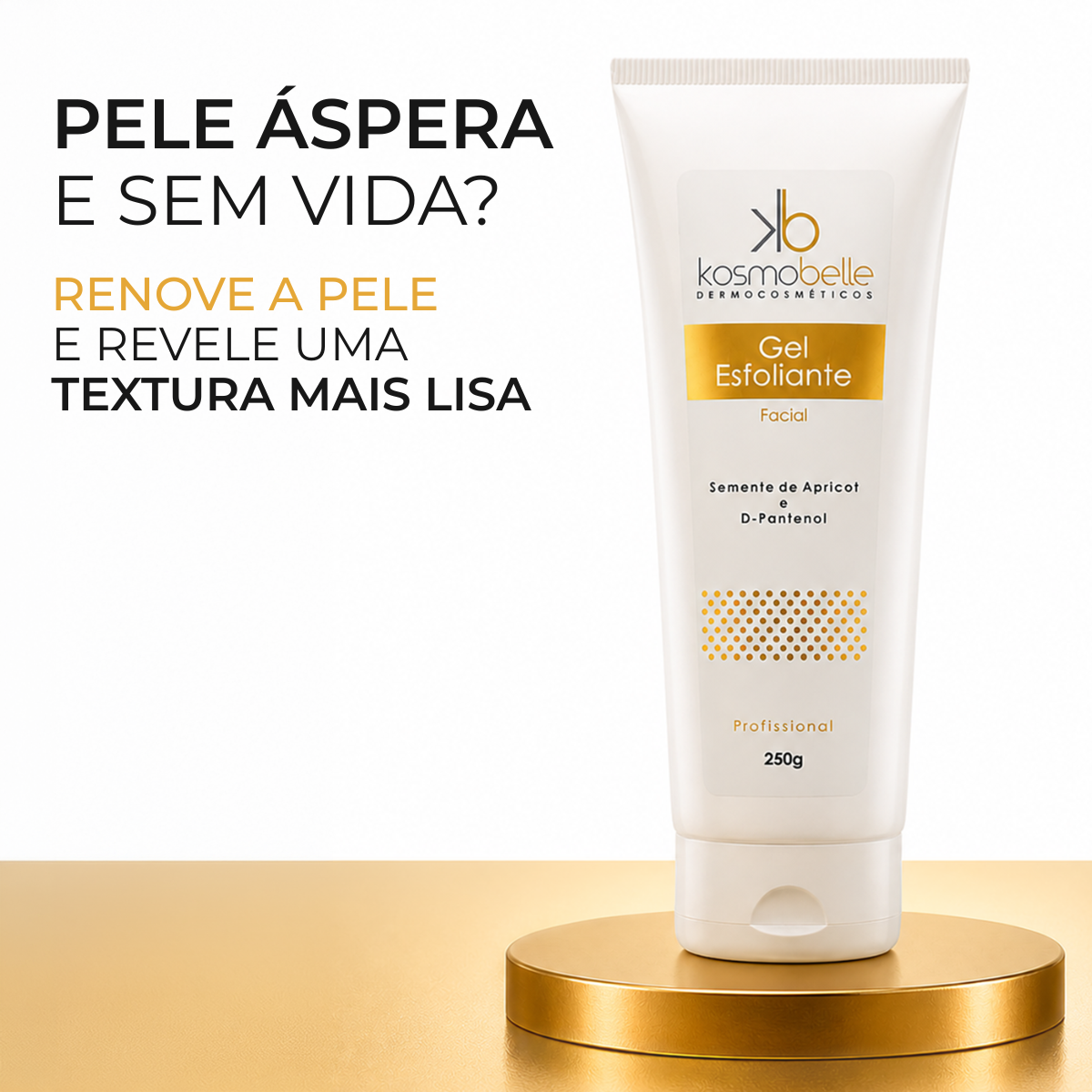 GEL ESFOLIANTE FACIAL KOSMOBELLE 250G