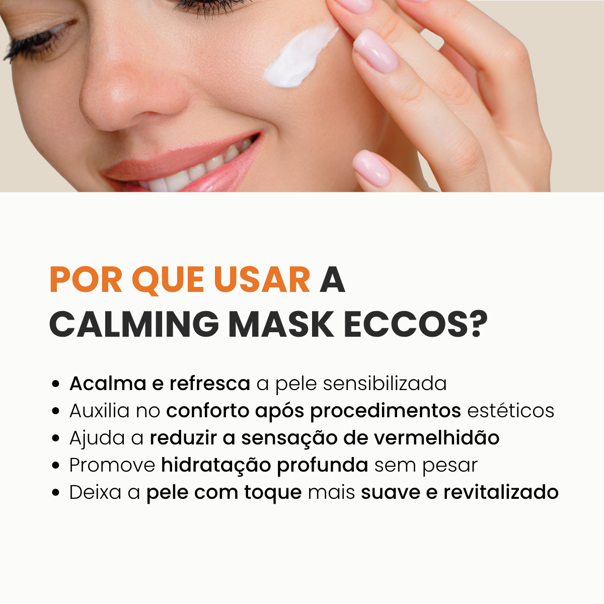 CALMING MASK MASCARA FACIAL CALMANTE 150G ECCOS