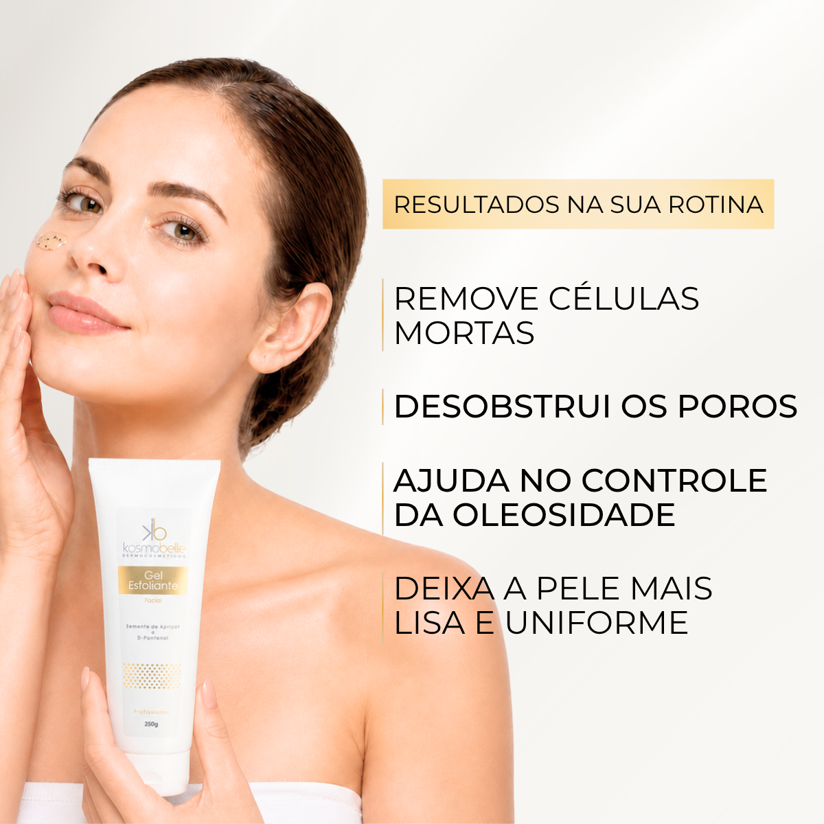 GEL ESFOLIANTE FACIAL KOSMOBELLE 250G