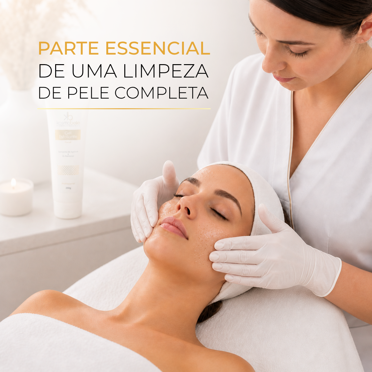 GEL ESFOLIANTE FACIAL KOSMOBELLE 250G