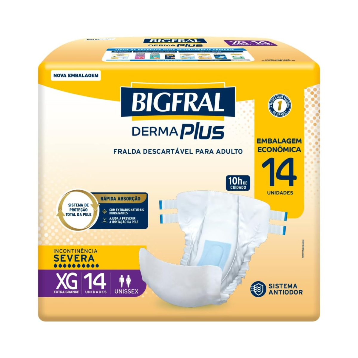 BIGFRAL DERMA PLUS ECONOMICA XG 14