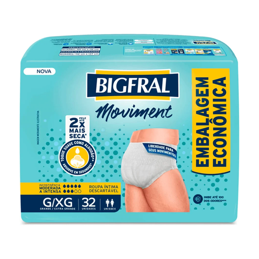 BIGFRAL ROUPA ÍNTIMA MOVIMENT G/XG 32