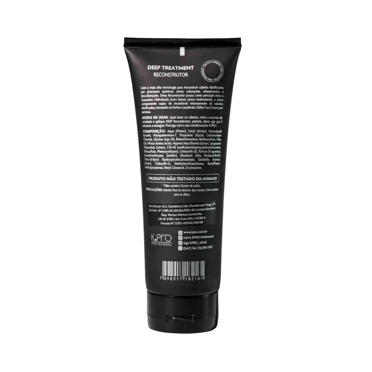 K.Pro Deep Reconstrutor Tratamento Cinza/Preto