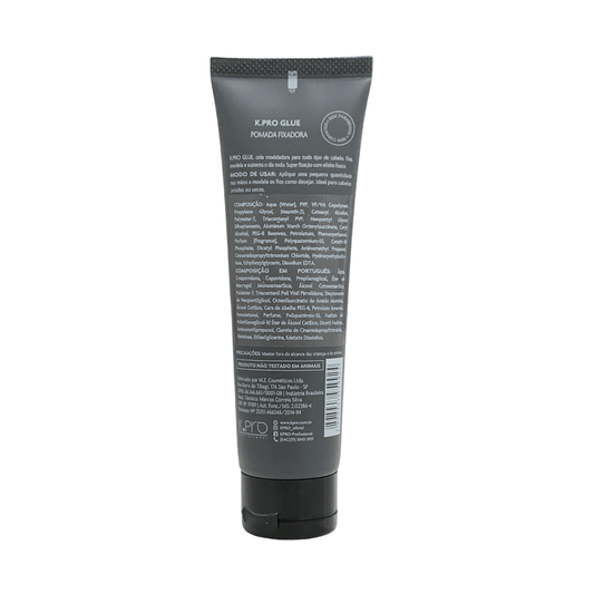 Pomada Fixadora K.Pro Glue 90g Efeito Matte Fixação Extraforte