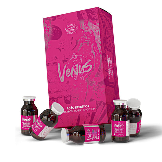 AMPOLA LIPOREDUTORA  VENUS 5 AMPOLAS 8ML  LAKMA