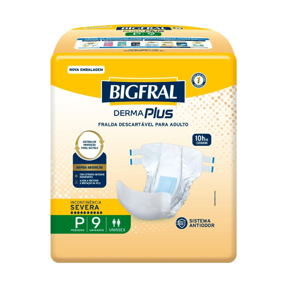 Bigfral Derma Plus P com 9 Unidades