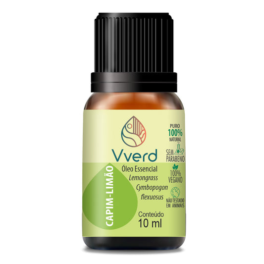 ÓLEO ESSENCIAL CAPIM LIMÃO 10ML VVERD