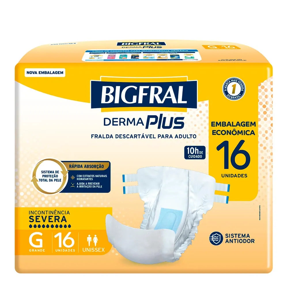 Bigfral Derma Plus G com 16 Unidades