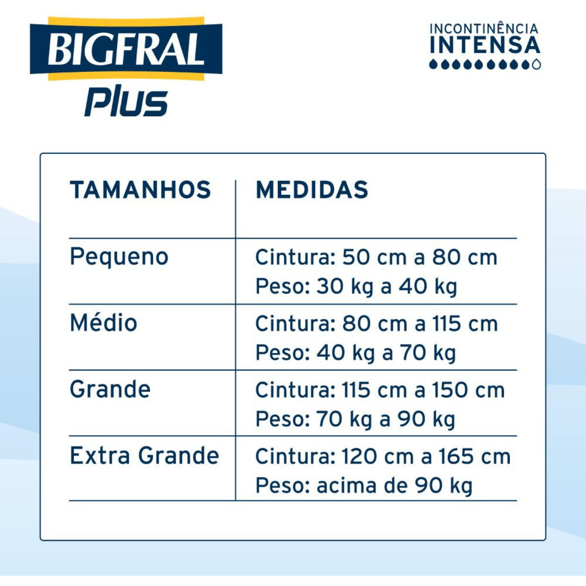 FRALDA BIGFRAL PLUS ECONOMICA G 18UNIDADES