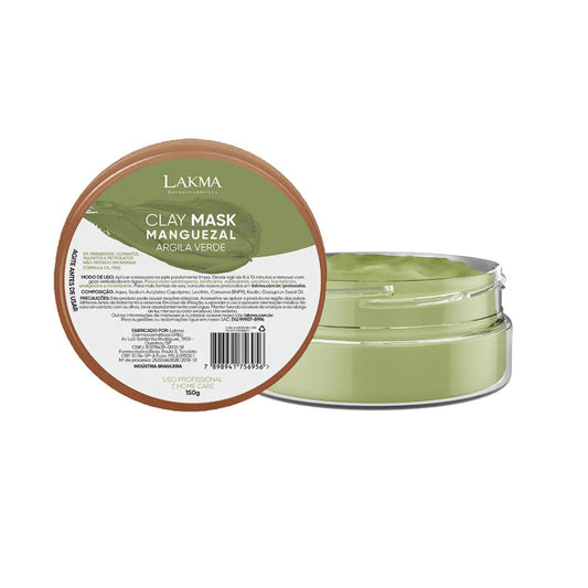 CLAY MASK MANGUEZAL - ARGILA VERDE - 150g LAKMA