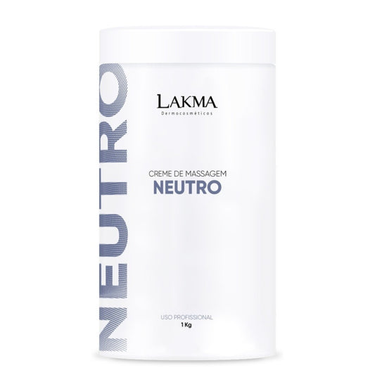 CREME DE MASSAGEM CORPORAL NEUTRO 1KG LAKMA