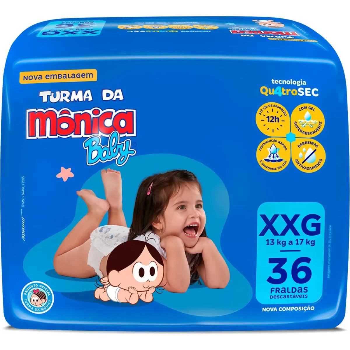 Turma Da Monica Mega XXG com 36