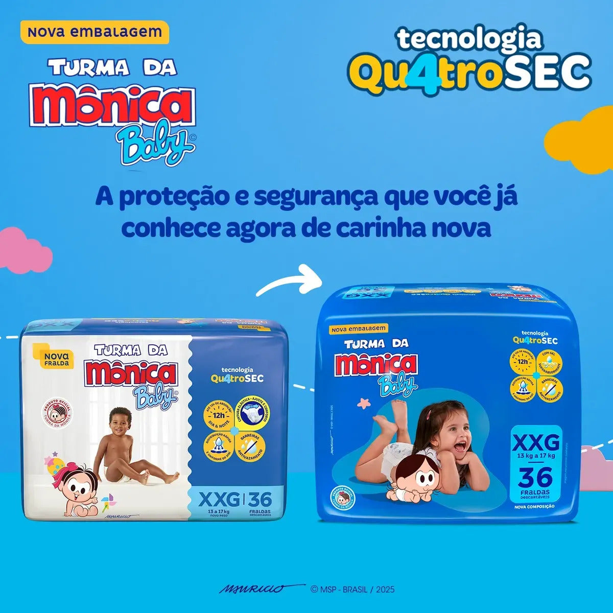 Turma Da Monica Mega XXG com 36