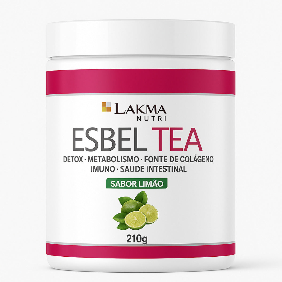 CHA EM PÓ ESBELTEA LIMAO 210GR LAKMA