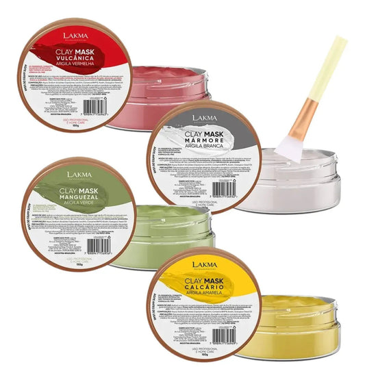 Kit Terras Brasil- 4 Mascaras Faciais 150g Lakma