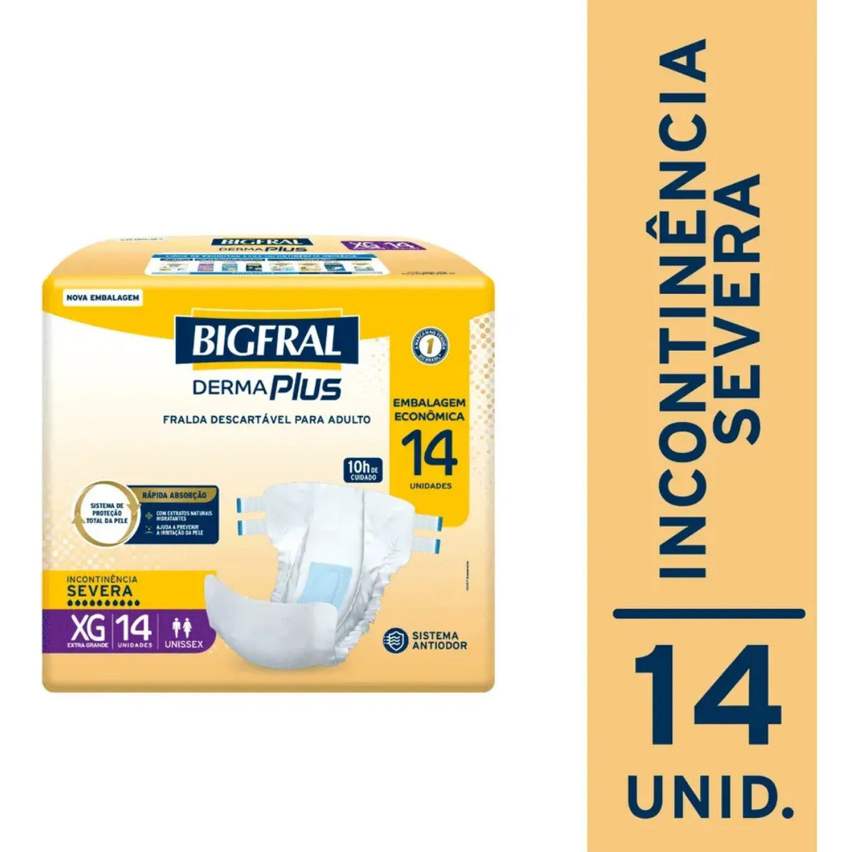 BIGFRAL DERMA PLUS ECONOMICA XG 14
