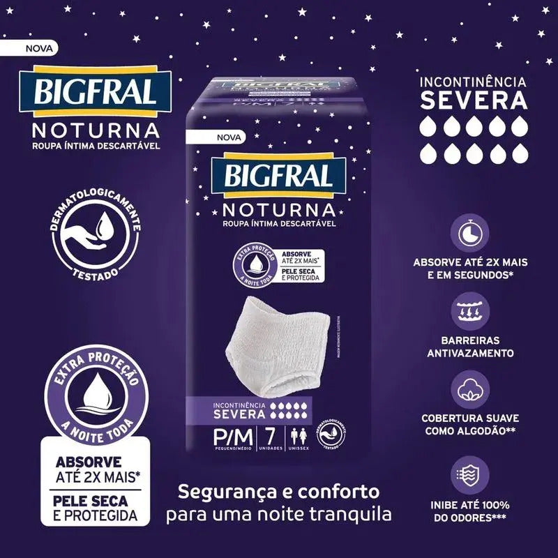 BIGFRAL ROUPA INTIMA NOTURNA P/M7 7