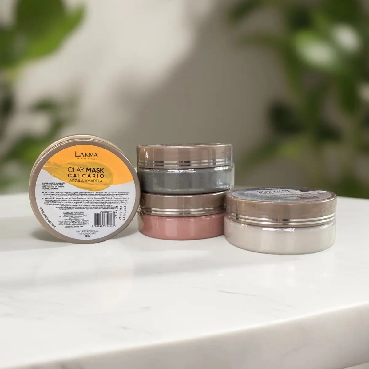 Kit Terras Brasil- 4 Mascaras Faciais 150g Lakma