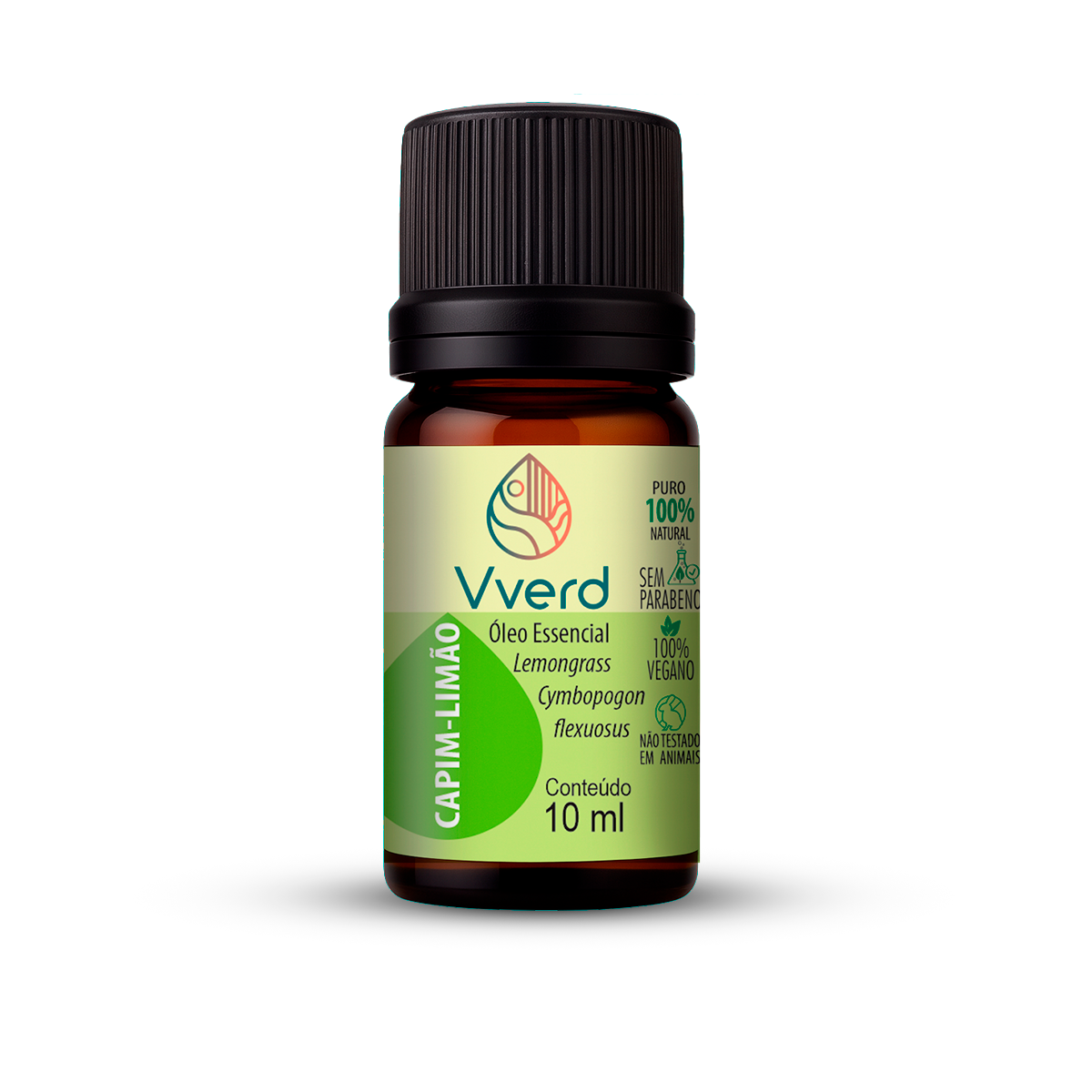 ÓLEO ESSENCIAL CAPIM LIMÃO 10ML VVERD