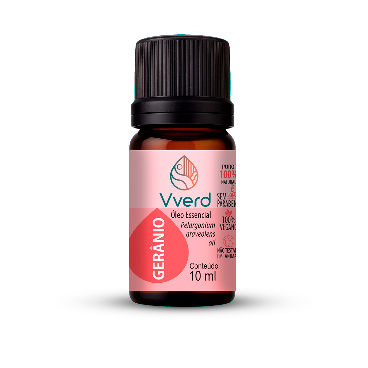 ÓLEO ESSENCIAL GERÂNIO 10ML VVERD