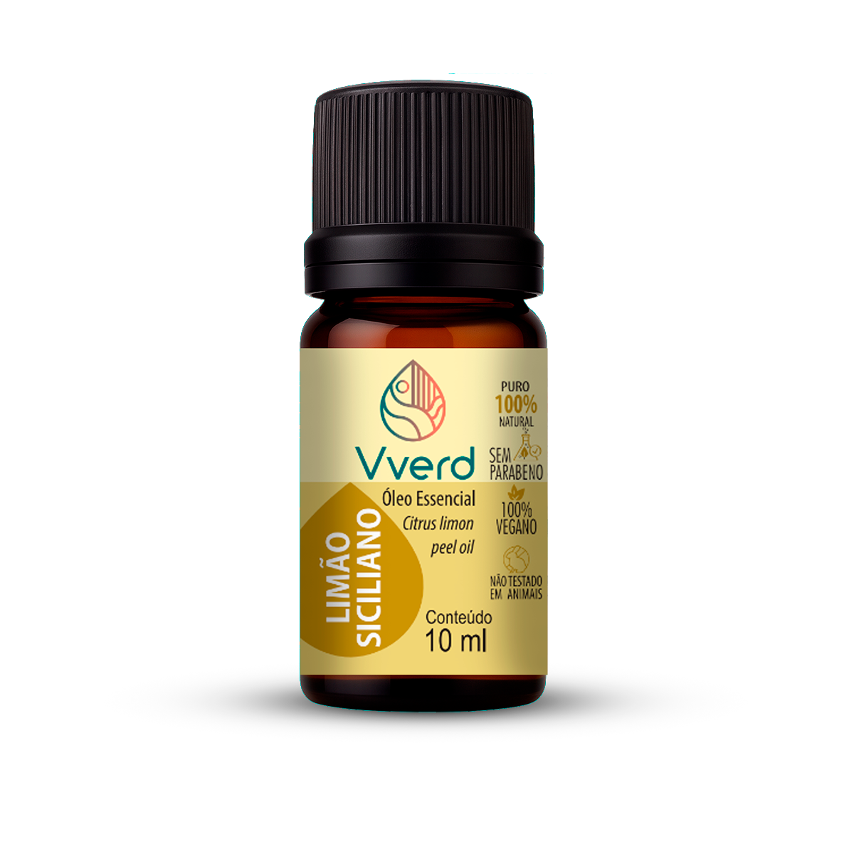ÓLEO ESSENCIAL LIMÃO SICILIANO 10ML VVERD